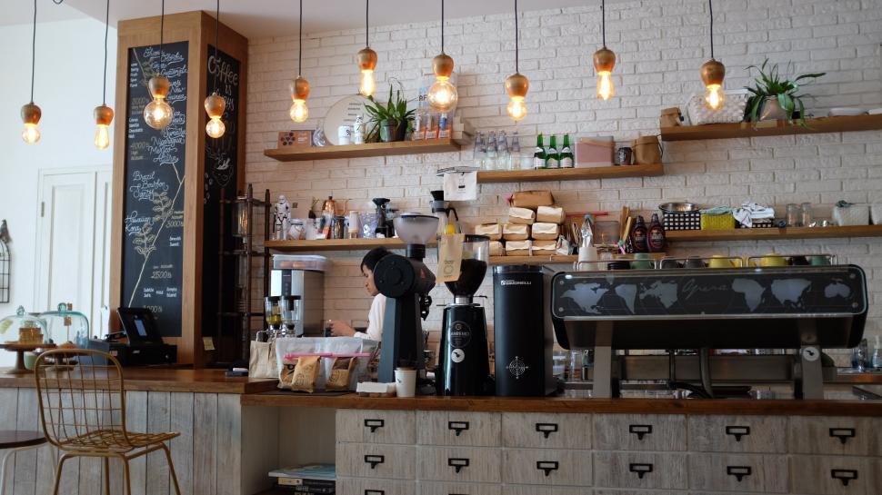 Coffee shop interior