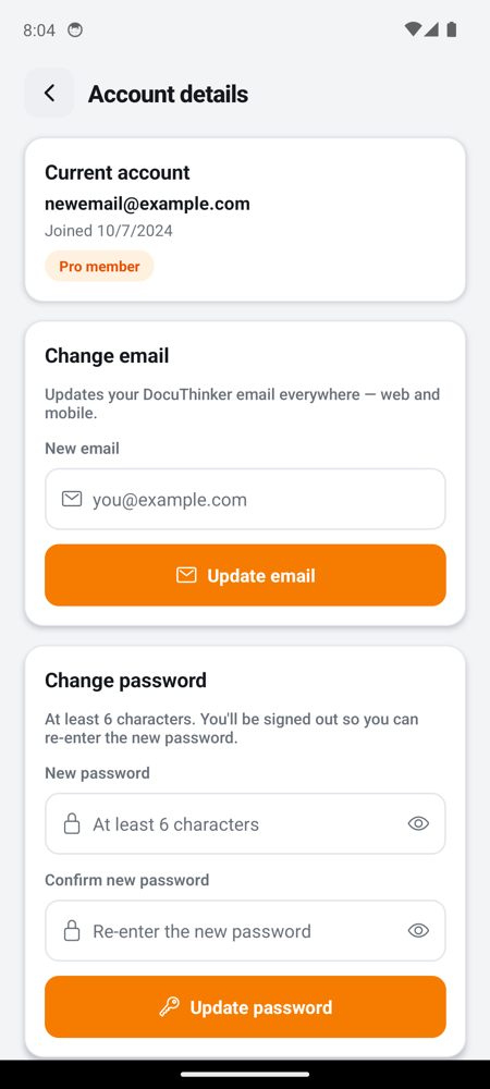 Android Account