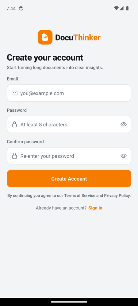 Android Register