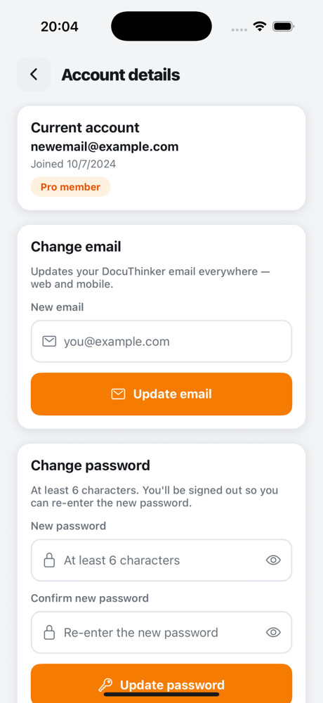iOS Account