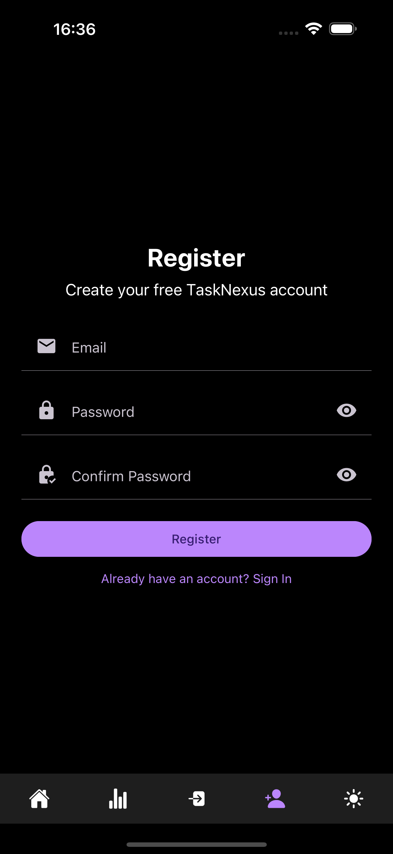 Task Manager App - iOS