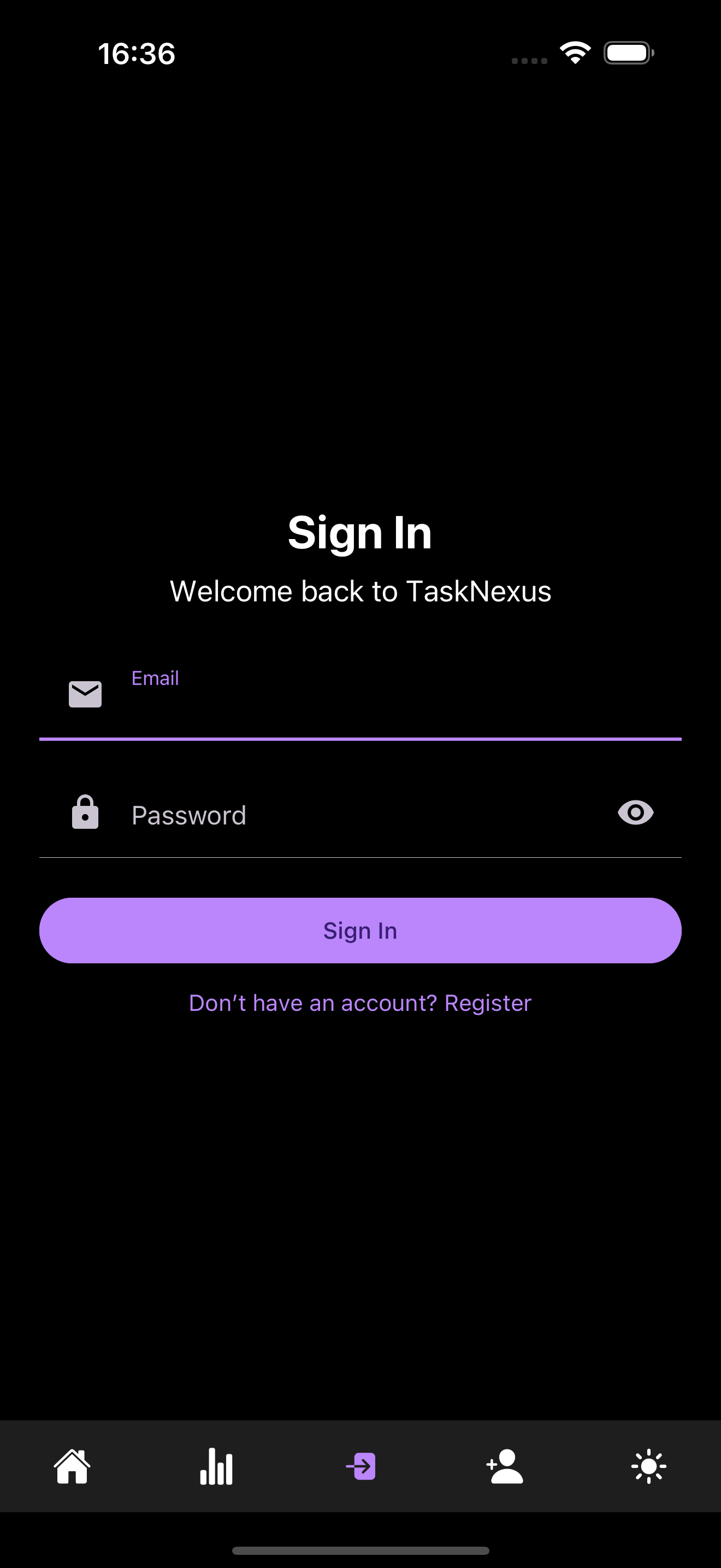 Task Manager App - iOS